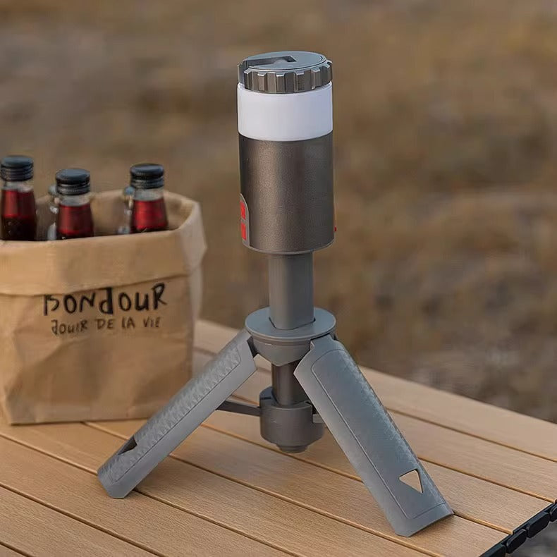 Illuminate Your Adventures with the Portable Multi Functional Aluminum Camping Lantern